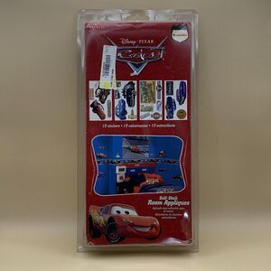 CARS Disney Pixar Room Appliques Stickers Self Stick Removable McQueen Mater OP